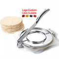 Tortilla Press Maker Corn Multiple Tortilla Roti Press Professional Aluminum Die Casting Tortilla Press
