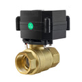 Mini 2 Way Stainless Steel  UPVC Brass DC5V DC12V Electrical  Actuator 12v  Motorised Ball Valve for Air Water Shut off Control