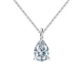 Rinntin LZN04 New Arrival Chain Necklace Wedding Accessories 8A Cubic Zirconia Bridal Wedding Diamond Necklaces Women Party