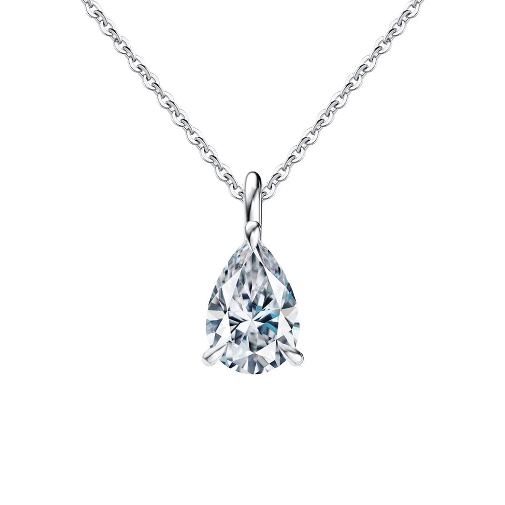 Rinntin LZN04 New Arrival Chain Necklace Wedding Accessories 8A Cubic Zirconia Bridal Wedding Diamond Necklaces Women Party