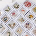 Rhinestone Fashion for Ladies Diamond Channel Custom Brooch