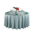 Fancy Luxury Christmas Party Round Household Table Cover Cloth Polyester Fabric Tablecloths for Decorative Wedding