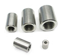 M4M6M8 Stainless Steel Long Round Coupling Nut Small Standoff Spacer Bike Bicycle Accessories