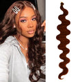 Body Wave Hair Synthetic Hair Deep Wave Crochet Braids Ombre Braiding Hair Extension for Women