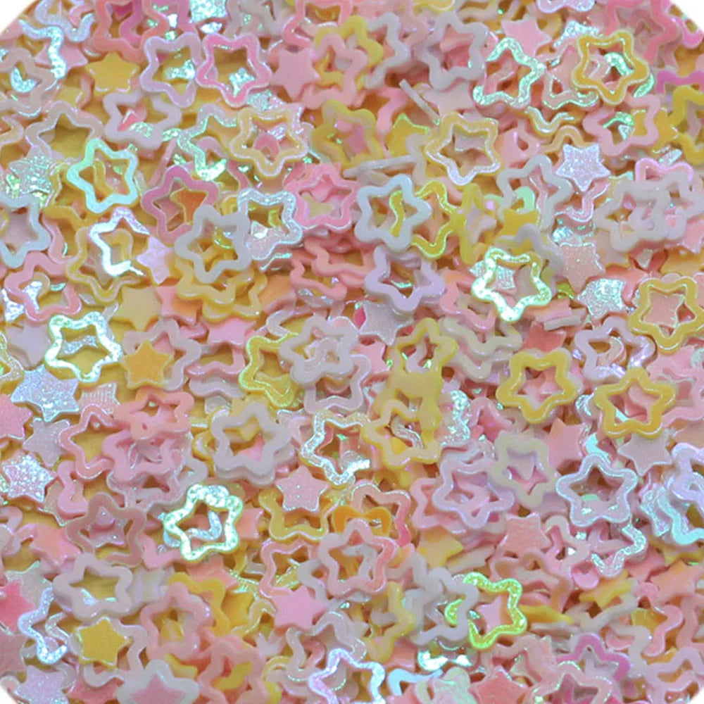 Mini Assorted Shapes Beautiful Shine Sequins Nail Art Miniatures Stickers for Nail Art DIY