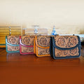 Western Style Real Leather Hand Tooled Carving Design Crossbody Bag Western Shoulder Bag Vintage Boho Bohemian Women's Bag