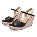 New Preparation Soft Bottom Muffin Ladies Sandals Summer Beach Ladies Sandals Fish Mouth Fashion Leisure Women Shoes Outdoors