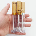 Customizable 5ml Natural Bamboo Lip Gloss Container Round Empty Lip Gloss Tube Plastic Tubes