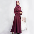 Loriya New Collection Simple Design Traditional Muslim Clothing&accessories Plain Modest Abaya Women Muslim Dress for EID