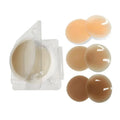 Ultra Thin 100% Silicone Material Reusable Adhesive Nipple Pasties Seamless Nipple Cover With Box