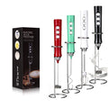 Factory Price 3 Speed Battery Usb Rechargeable Hand Milk Frother Coffee Maker Electric Milk Frother Egg Beater for Coffee Matcha