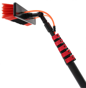 For 7.2m Aluminum Extendable Window & Solar Panel Cleaning Pole 5 Section Eco-Friendly