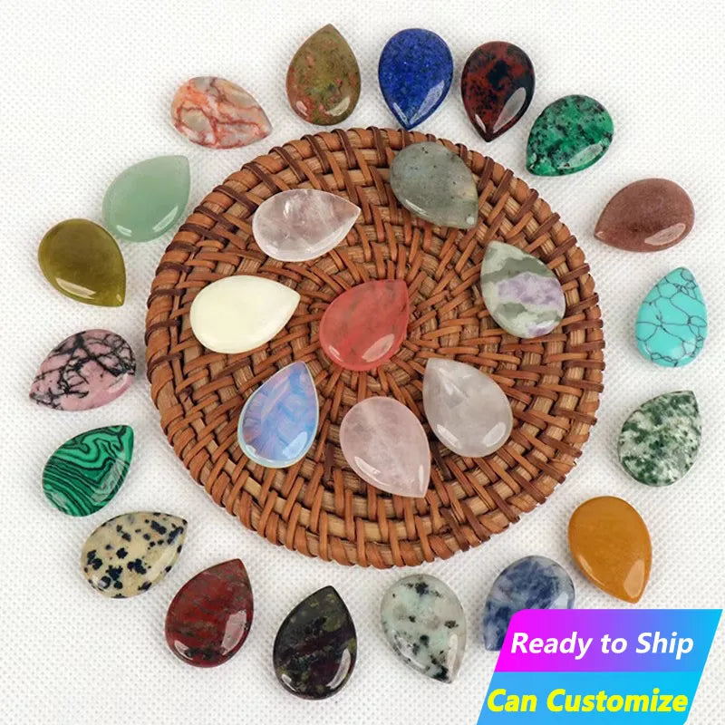 Wholesale Wellness Rose Raw Ornaments Crafts Quartz Natural Healing Stone Mini Small Jewelry Crystal and Gemstone Water Drops