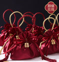 Recyclable Small Velvet Pouch for Perfume Watches Candy & Jewelry Drawstring Gift Packaging Bag