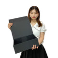 Custom Luxury Magnet Cardboard Paper Foldable Clothing Garment Packaging Magnetic Closure Folding Gift Box