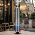 Ultrasonic Cool Mist Air Humidifier Waterless Essential Oil Diffuser BT Control Electric 150ml Capacity for Home Outdoor Use