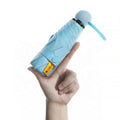 New Design Pill Umbrella Five Folded Mini Sun Rain Pocket Folding Umbrella Business Gifts UV Umbrella Carton Plastic Manual 2pcs