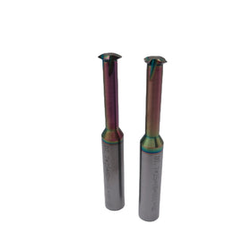 Carbide Single Tooth Thread Milling Cutter DLC Seven Color Thread Milling Tools for Aluminum Threading Milling