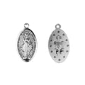 Mecrt Catholic Vintage Virgin Mary Pendant Our Lady Zinc Alloy Rack Plating Holy Mother Jewelry Accessories Wholesale