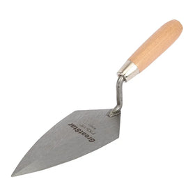 Pointing Brick Trowel Wooden Handle DIY Industrial Bricklaying Tool 7-inch X 3-inch (178mm X 76mm) Limited Lifetime Warranty