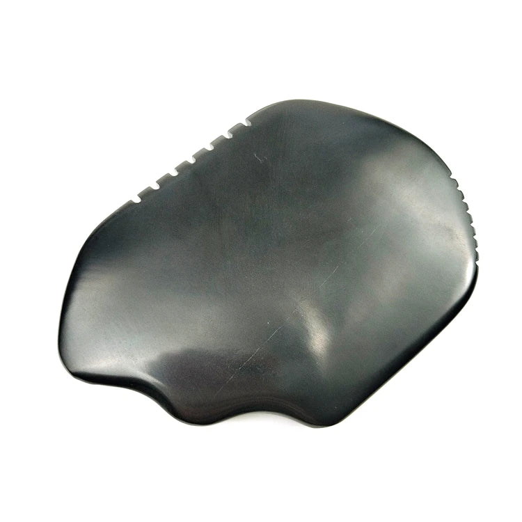 Huiying Best Sale New Bian Stone Face Gua Sha Massage Board Tools Spiky Shape for Beauty