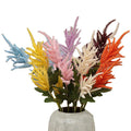 Factory price 100 cm silk 3 forks artificial astilbe flowers for wedding decoration