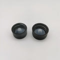 18-400 Black Plastic PP Screw Cap PolyCone for Boston Bottle