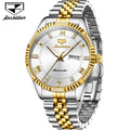 JINSHIDUN 8970 Oem Luxury Watches Custom Odm logo Classics Stainless Steel Business Diamond Automatic Mechanical Watch for Man