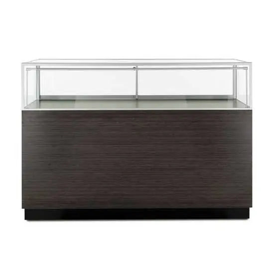 KEWAY KW324 Quarter Vision Jewelry Shop Glass Showcase Watch Display Counter Lockable LED Cases 3-6ft Custom Logo