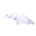 5cm-4.2g Unpainted Hard Plastic Fishing Lure Diving Saltwater Swim Blank Bionic Crank Bait