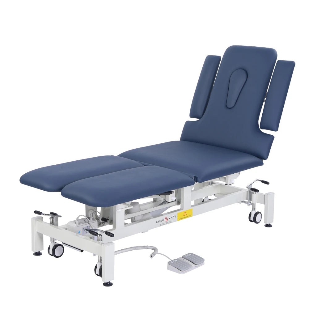 Chiropractic Equipment Physical Therapy Hi Low Table Medical Couch Synthetic Leather Spa Electric Bed Hospital Physiotherapy Bed