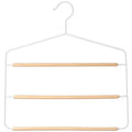Home Non-slip Wrought Iron Multifunctional Wardrobe Multi-layer Hanging Pants Rack Hijab Hangers Tier Pant Hanger