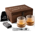 WEIBU Ice Cubes for Whiskey Bee Whiskey Glass Stones Set Top Seller Chilling Rocks Gift Set for Whiskey Lover