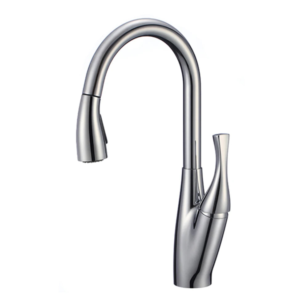 Haijun Single Handle Drinking Water Kitchen Mixer Tap Faucet Ceramic Polished Modern Contemporary March Expo Pull Down 5 Years