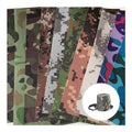 600D Pvc Pu Coating 100% Polyester Waterproof Camouflage Polyester Oxford Fabric With Pvc Coating