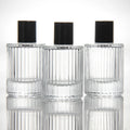 30ml 50ml 100ml Factory Price Luxury Wholesale Mini  Round Designed Empty Spray Perfume Oil Lotion Bottle Glass