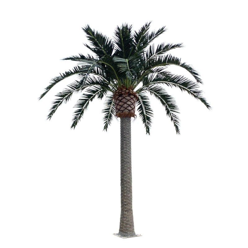Factory Wholesale Cheap Price High Simulation Large Artificial Plants Fake Date Palm Tree in Saudi Arabia for Garden Hotel Decor