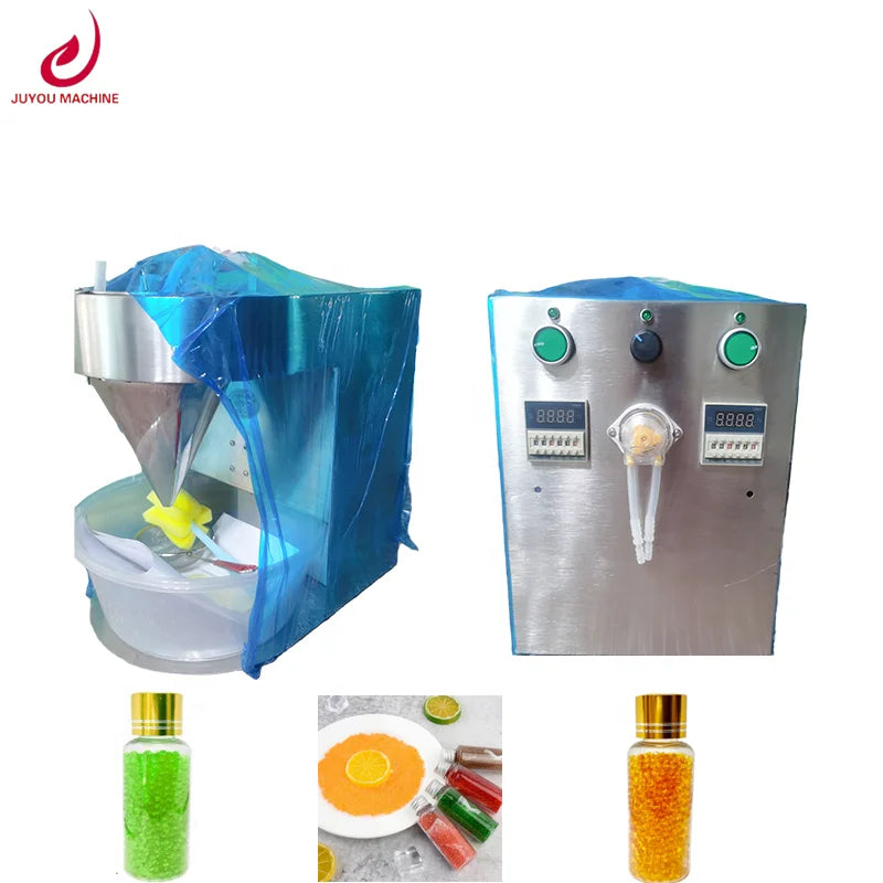 JUYOU Automatic Small Jelly Pearl Ball Popping Bubble Boba Maker Machine New Home Milk Tea Tapioca Pearls Boba Maker Machine