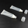 Hot Sale 5 8 10 13 15ml Transparent Cosmetic Soft Squeeze Lipstick Tubes Lip Gloss Eye Cream Lip Gloss Tube Oblique Screw Lid