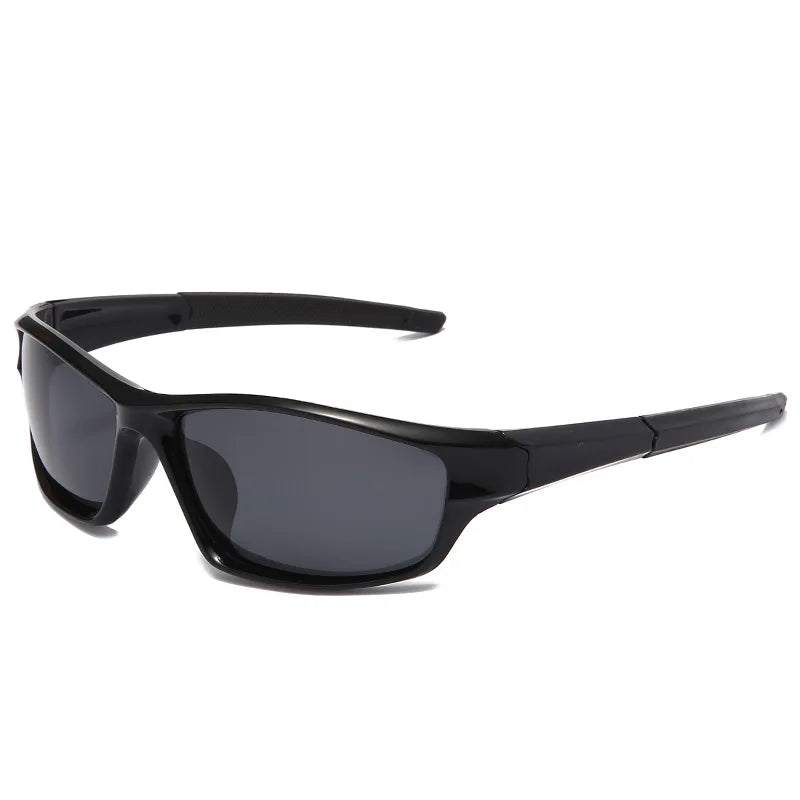 Fashion Designer Polarized UV400 Glasses Men Popular Sports Driving Eyewear Retro Cycling Athlete Sunglasses