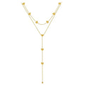 Wholesale Double-layer Heart Stainless Steel Link Chain High-end Vintage Non Fading Pendant Necklaces for Unisex Party & Gift