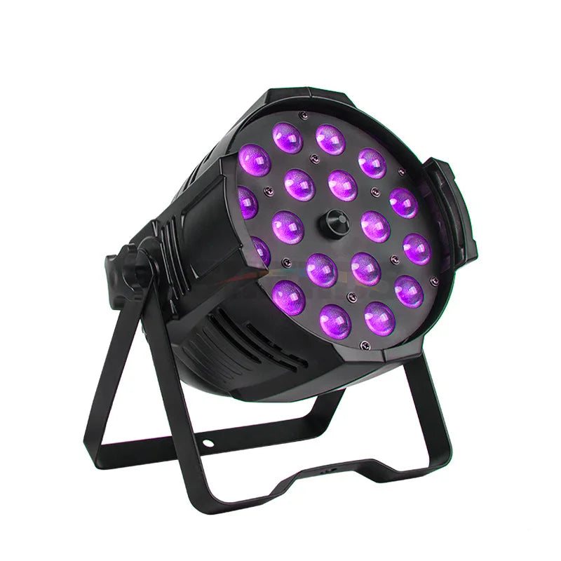 Shehds Stage Lighting Equipment Professional DMX512 RDM RGBWA UV 6in1 18x18W Par LED Zoom