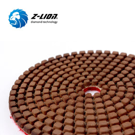 Z-LION Diamond Copper Grinding Polishing Pads 4 Inch