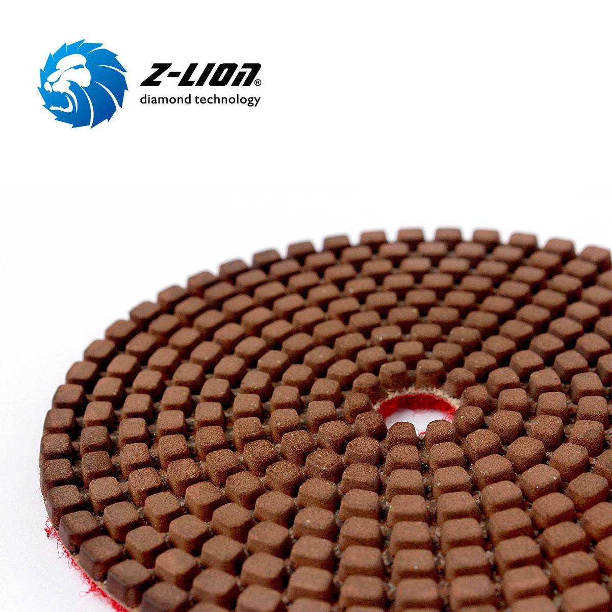 Z-LION Diamond Copper Grinding Polishing Pads 4 Inch