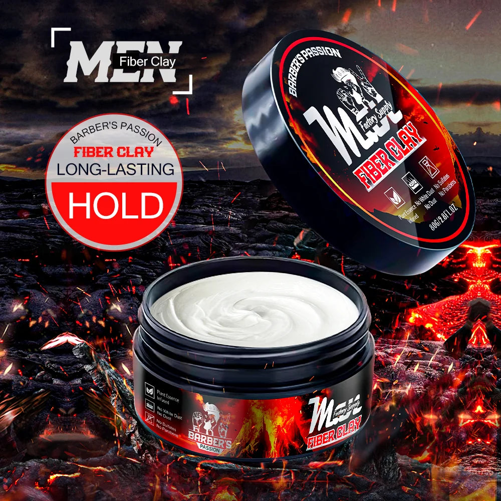 Easily Create Personalized Hair Fiber Clay New Trend Styling Product Popular Worldwide