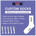 Cotton Sock Manufacturer Fashionable Sox Brands Funny Sports Custom Crew Sock- Supportive for Women & Men Socks