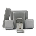 Wholesale Bulk Wedding logo Custom Jewelry Packaging Boxes Velvet Jewellery Packaging Box