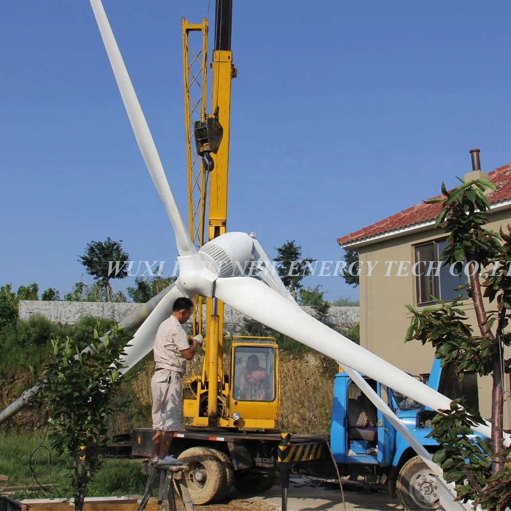 10kw 20kw Wind Turbine Generator for on Grid off Grid System Wind Farm Station