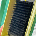 GEMERRY Individual Eyelash Extension Matte Black Lash Extensions Soft Silk Lash Trays Velvet Lash Extensions