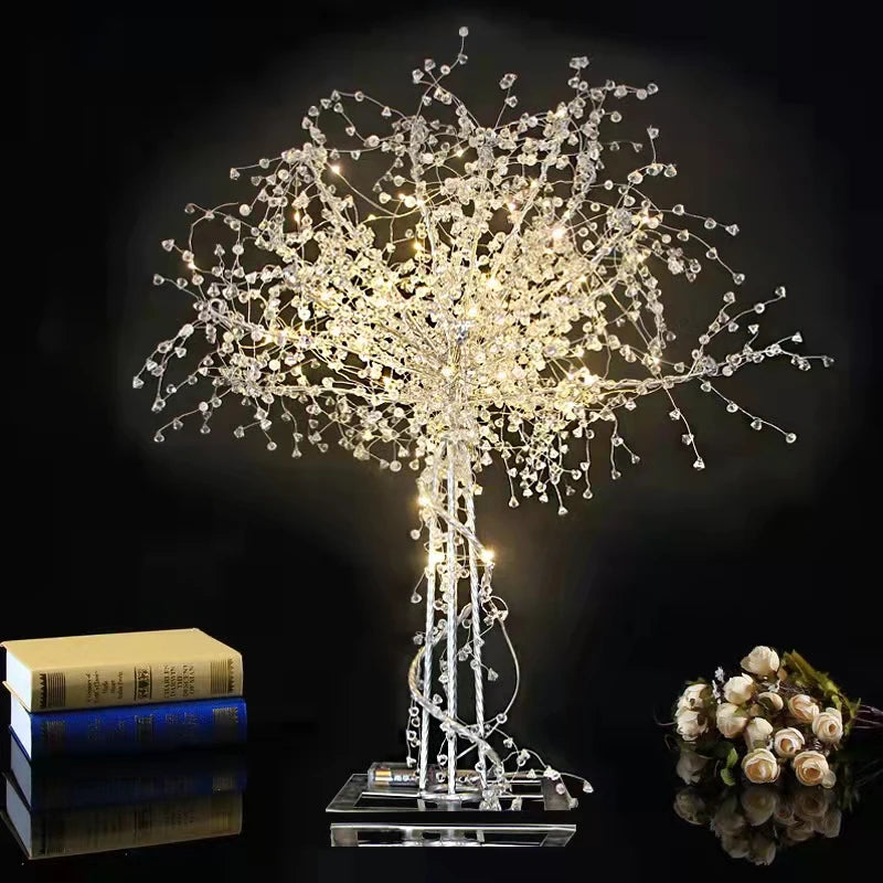 Y-Q061 New Wedding Light Decorations Crystal Beads Stage Lights Wedding Table Centerpieces for Wedding Decoration